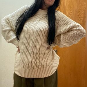 Express heavy knit sweater